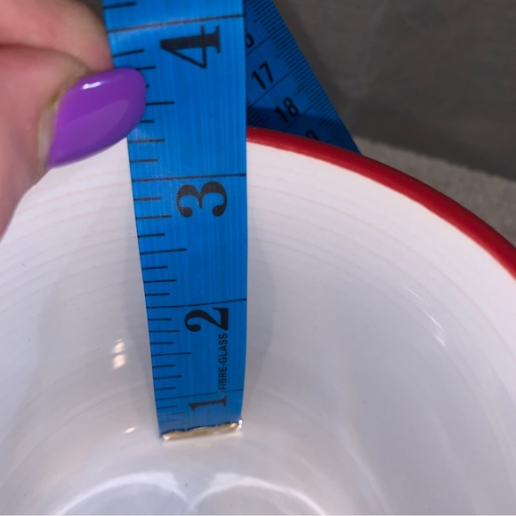 coffee/tea mug 8oz cup - Mr. French bulldog -red, blue polkadot bow tie- fun mug - Picture 12 of 15